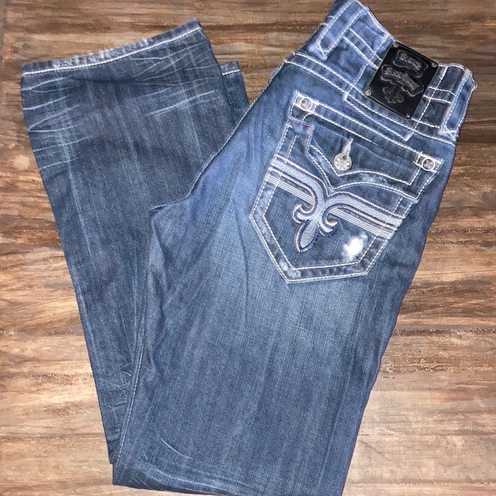Mens Rock Revival Jeans 32x32